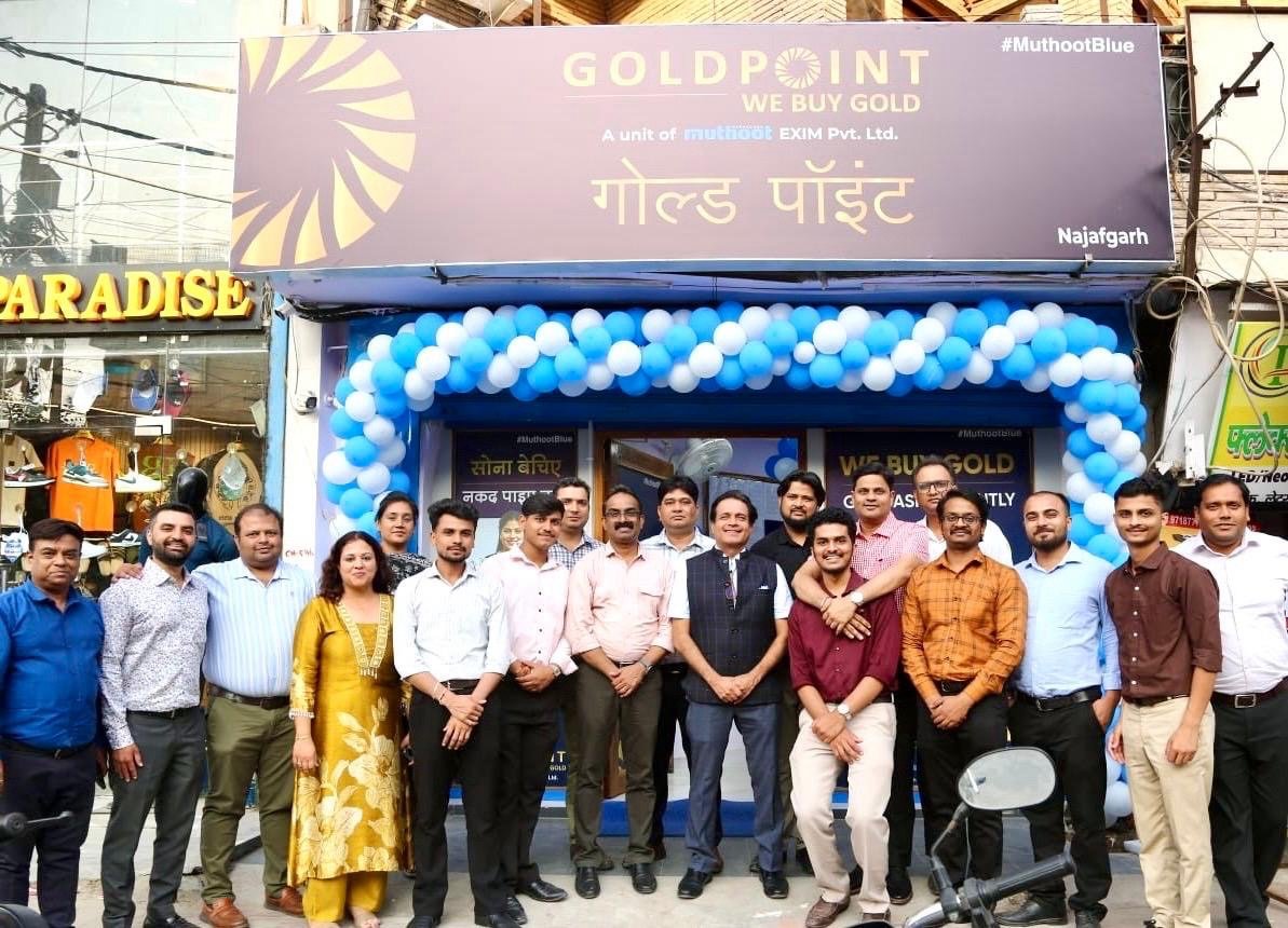 Muthoot Gold Point to Open Its 122nd Branch in Najafgarh, Marking Its 10th Branch in Delhi NCR